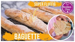 Fluffigstes Baguette Thermomix® TM5TM6 [upl. by Rayford]