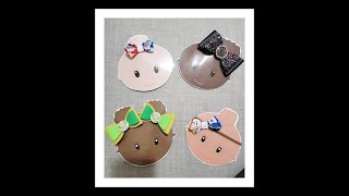 DIY Hair bow  Headband display cards [upl. by Scandura982]