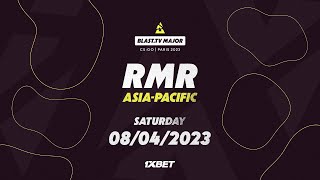 MN Broadcast  BLASTtv Major AsiaPacific RMR Day 3 [upl. by Faustine]