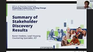 2024 OHC Community Conference Housing Counseling Model Industry Standards Audio Descriptions [upl. by Ibrad]