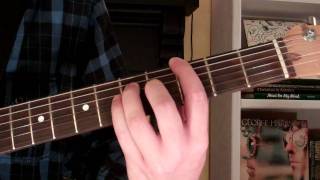 How To Play the Gm6 Chord On Guitar G minor sixth 6th [upl. by Assirroc]