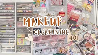 organising my makeup yuichi303 vlog makeup organising [upl. by Eelyahs]