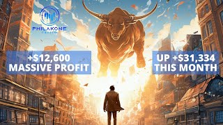 Live Day Trading 12600 MASSIVE PROFIT CATCHING A HUGE SPIKE [upl. by Ardy]