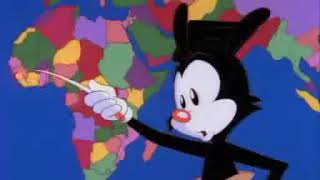 Animaniacs Los países del mundo por Yakko Warner [upl. by Eseilenna]