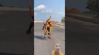 Jalwa kaisa laga gymnast acrobatics action stunt rollover couplegoals viralshort [upl. by Aninnaig]