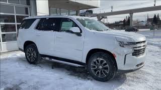 White 2024 Chevrolet Tahoe Review Calgary AB  Wolfe Calgary  NS133369 [upl. by Crelin]