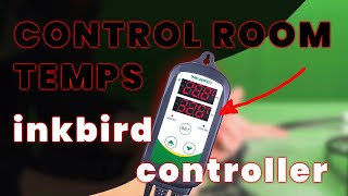 Control room temperature for mushroom growing  Inkbird temp controller [upl. by Issy]