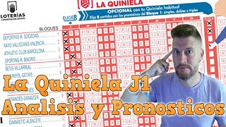 QUINIELA JORNADA 1 💰 ANALISIS y PRONOSTICOS  LA LIGA EA SPORTS 2425 [upl. by Nerehs]