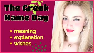 What is the Greek Name day Learn Greek with Zoi [upl. by Alroy8]