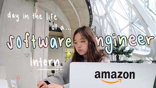 day in the life of a software engineer intern  Amazon  Seattle [upl. by Shawna]