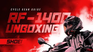 Shoei RF 1400  Unboxing [upl. by Ekenna810]