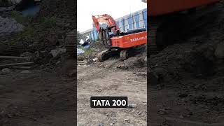 Poklen TATA Hitachi 2002024shortvideo excavator opreter 500 mahfuz opreter [upl. by Ettenaj]