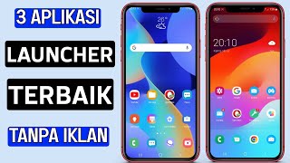 3 Aplikasi Launcher Android Paling Keren 2024 [upl. by Yllet]