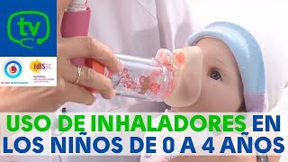 Inhaladores para niños de 0 a 4 años Su uso paso a paso [upl. by Nosduj]