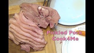 Pickled Pork Tefal Cook4Me cheekyricho cooking video recipe ep1181 [upl. by Kerrison403]