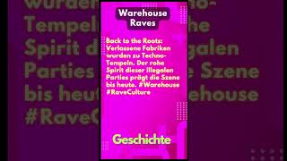 Warehouse Raves techno electronicmusic raveculture warehouse [upl. by Ahtoelc769]