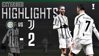 Inter 12 Juventus  CR7 Secures San Siro Win  EXTENDED Highlights [upl. by Tabb460]