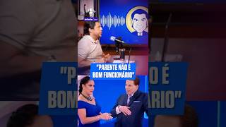 SBT contrata PARENTES Silvia Abravanel responde ✂️ podcast sbt silviosantos cortes [upl. by Othella]