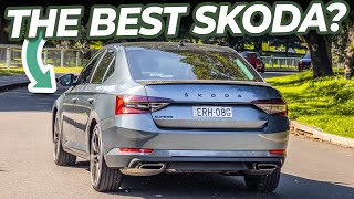 This Sedan Is Big Comfy amp Good Value Skoda Superb Sportline 2023 Review [upl. by Ebeneser]