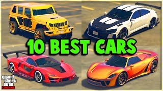 Top 10 Best Cars in GTA 5 Online 2024 Best Vehicles To Buy [upl. by Odlauso119]