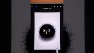 Drawing on Ipad Pro I Drawing a Hedgehog on Ipad Pro I 1stvideo [upl. by Zachary]