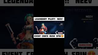 Legendary Pilot quotNeevquot Unlocked 😍🔓 shorts youtubeshorts gaming [upl. by Etteniuq]