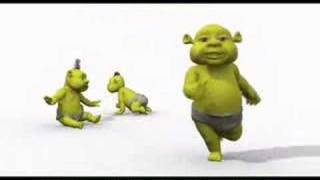 Baby Shreks doing the shake shake [upl. by Win]