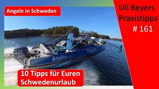 Angelurlaub in Schweden 10 Tipps für Eure Vorbereitung und das Angeln dort [upl. by Ardnaskela229]