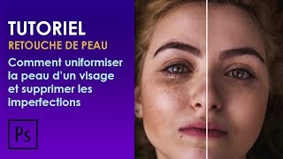 TUTO Retouche de peau ultrarapide sur Photoshop CC 2018 [upl. by Tawsha]