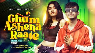 Ghum Ashena Raate  Hasan S Iqbal ft F RAW  Shanti Rehman  Official MV [upl. by Halak]