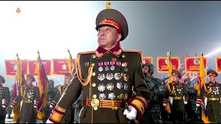 North Korean Military Parade February 8 2023 KCTV [upl. by Aihsilef]