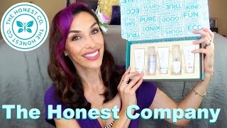 The Honest Company Review of Sample Packs and Essentials Bundle [upl. by Katey]