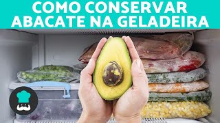 COMO CONGELAR ABACATE 🥑 truques para não oxidar [upl. by Llerad798]