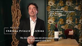 Château PrieuréLichine  Margaux  Millésime 2022 quotEn Primeursquot [upl. by Mauretta]