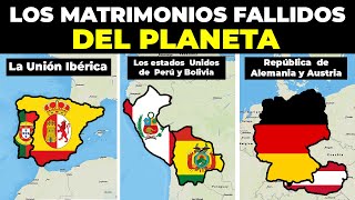 Países que intentaron unificarse pero fracasaron en el intento [upl. by Roberta]