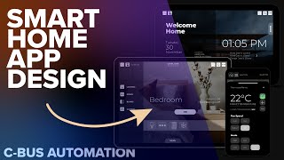 Smart Home GUI Design With CBus  Watch This For WorldClass Automation Systems [upl. by Hcahsem]