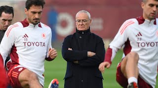 AS Roma training 14112024 💛❤️ asroma roma football calcio seriea asroma ToyotaItalia [upl. by Pattison]