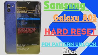 How to Hard Reset Samsung Galaxy A03 [upl. by Alameda]