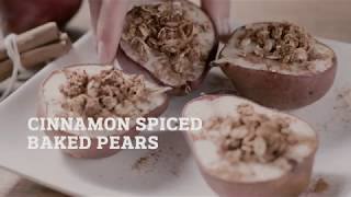 Recipe Video Baked Pears [upl. by Dosh]