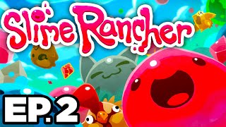 😼 GIANT CAT SLIME TARR SLIMES SECRET SKIN MAKING LARGOS  Slime Rancher Ep2 Gameplay Lets Play [upl. by Asined]