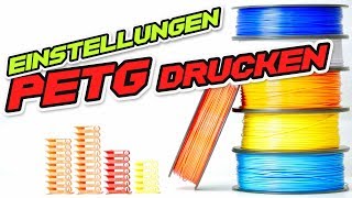 PETG DRUCKEN  Slicing Einstellungen  Heat Tower TUTORIAL [upl. by Nwahsak]