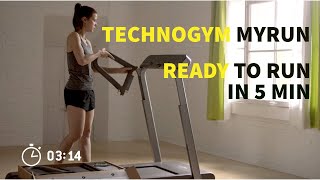 Technogym Myrun Installation  Ready to run in 5 min [upl. by Alansen521]