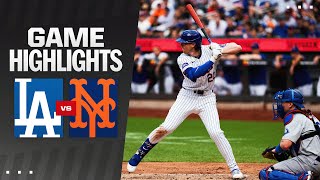 Dodgers vs Mets Game Highlights 52924  MLB Highlights [upl. by Alvy567]