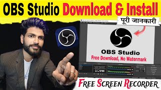 OBS Studio Download And Install Kaise Kre How To Download OBS Studio OBS Screen Recorder [upl. by Atsugua527]