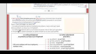 Grammaire expliquée du français La concordance des temps Leçon 76mp4 [upl. by Niddala]