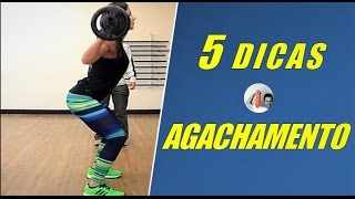 5 dicas para o Agachamento [upl. by Labotsirhc]