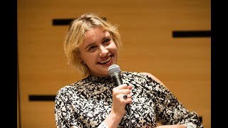 NYFF Live Greta Gerwig  Lady Bird  NYFF55 [upl. by Jaehne39]