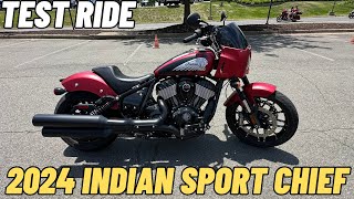 Test Ride 2024 Indian Sport Chief [upl. by Rosalie655]