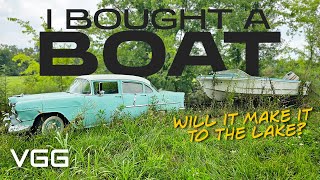 I bought a Forgotten Antique Boat Will It Run After Many Years [upl. by Malkah]