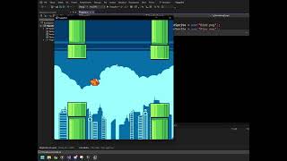 Flappy bird in 2D Game Engine using C and GDI WFGL project [upl. by Meyeroff]